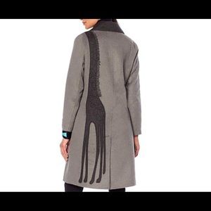 RARA AVIS by Iris Apfel giraffe coat